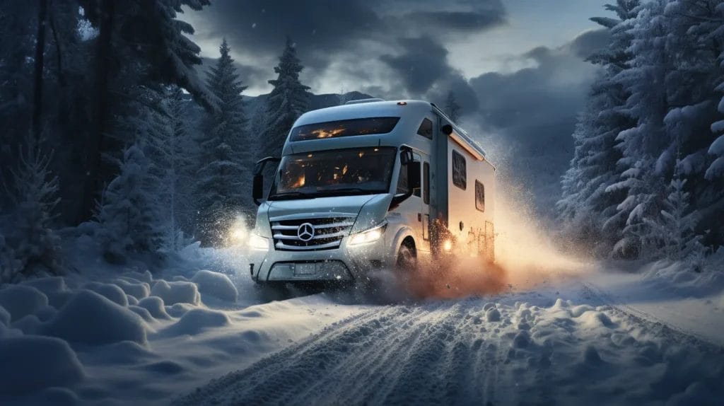 Tips for Driving and RV in Snow and Ice